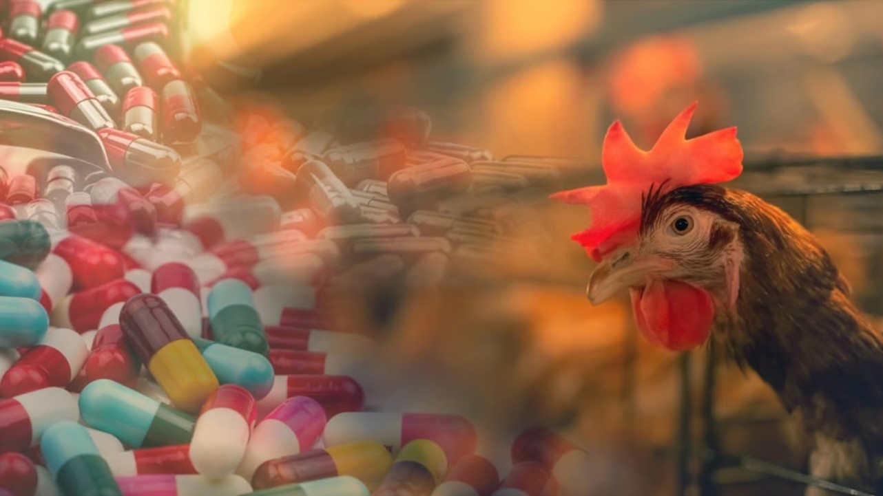 Uso excessivo de antibiótico na criação industrial de animais é um risco grave de saúde no Brasil