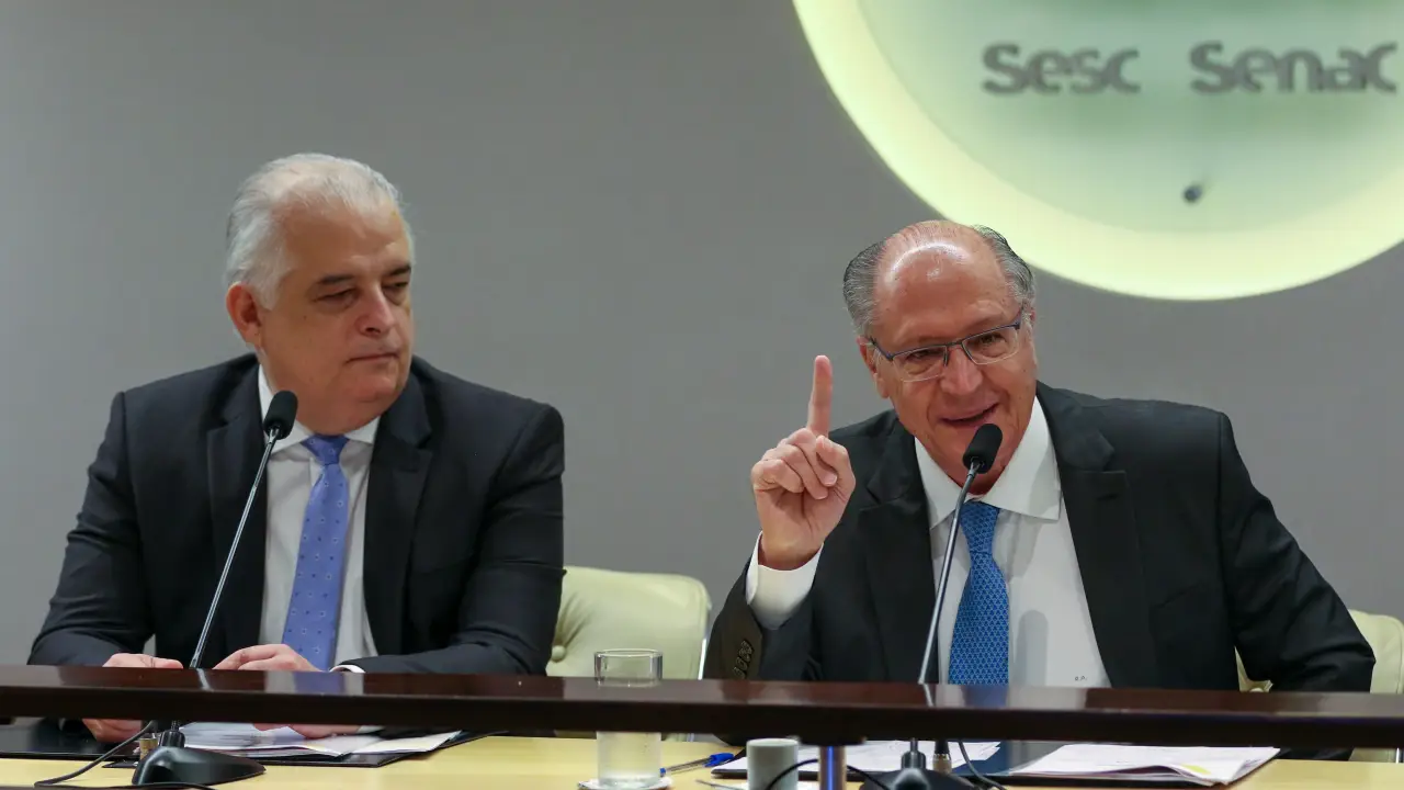 Márcio França e Geraldo Alckmin