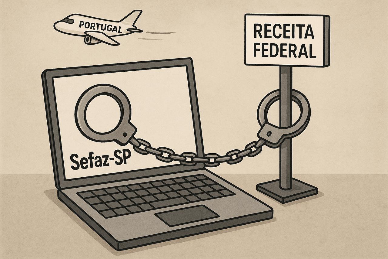 O laptop que veio de Portugal e a Sefaz-SP sem comando