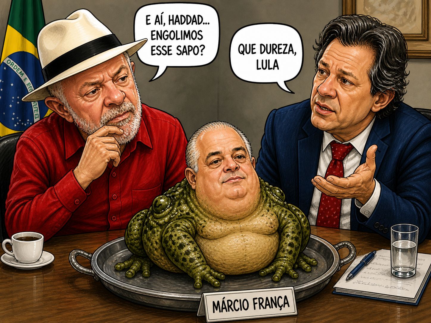 Lula e Haddad vão engolir o sapo Márcio França em 2026?