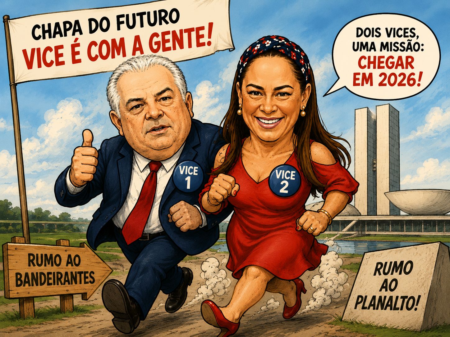 Quem será o pior vice dessas eleições; Márcio França ou Silvia Abravanel?