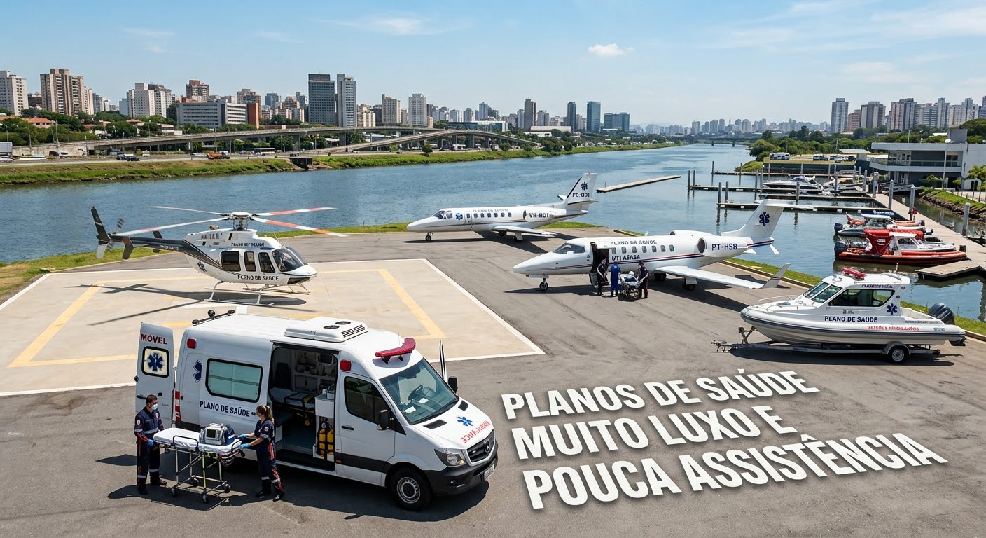 Planos de saúde: muito dinheiro, muita propaganda, e o chefe da ANS que manda procurar a Justiça